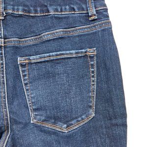 Maurices High Rise Skinny Jeans Size Medium Regular x 28 Blue Stretch